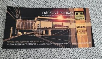 Dárkový poukaz hotel wellness Jezerka Seč - 1
