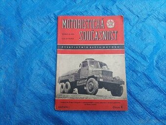 Motoristická současnost č. 4, rok 1955 - 1