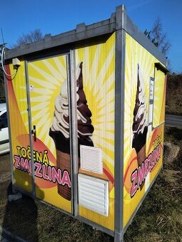 Prodejní stánek točená zmrzlina