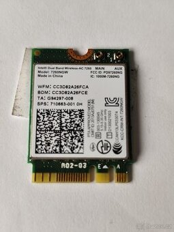 Wifi karta síť HP ZBook 15 G1 G2 - 1