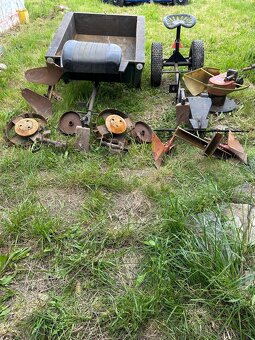 KOMPLETNÍ SESTAVA – Malotraktor Mountfield + PŘÍSLUŠENSTVÍ