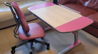 Set rostoucí židle a stůl Mayer Actikid Růžový