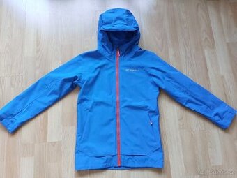Šusťáková/jarní softshellová bunda Columbia, 140/146