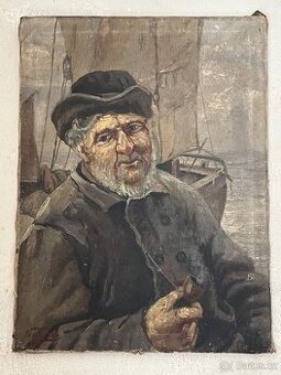 Obraz olej Fr. Toman