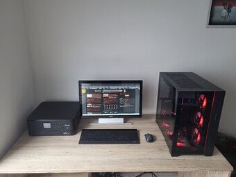 Prodám herní komplet PC Intel I7