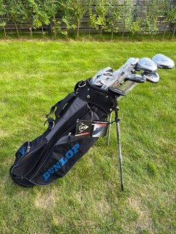 Nový golfový set Dunlop, levá, stand bag