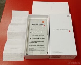 Xiaomi 15T Pro 12GB/256GB záruka MP 23 měsíců