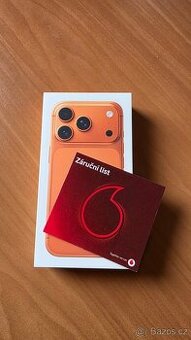 iPhone 17 Pro 256 oranžový + stříbrný MAX nový Praha/Liberec