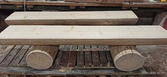 Masivní smrková lavice