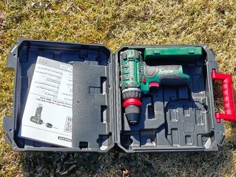 Aku vrtačka Parkside 12V + 2Ah baterka + nabíječka - nová