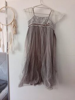 slavnostní sváteční, vánoční šaty Monsoon 146/152