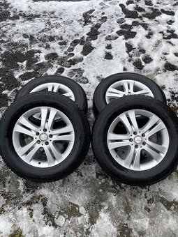 Mercedes R  5x112, 8Jx18, zimní pneu Michelin 255/60-18 - 1