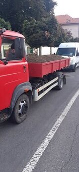 Kontejnery,sutě, písky, zemina.