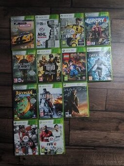Prodám hry na Xbox 360 – Forza Horizon, NHL Legacy a další