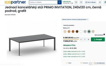 Kancelářsksý stůl