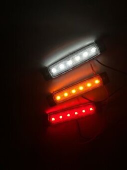 Led poziční světla s atestem