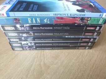 7x dvd AKIRA KUROSAWA (ZLATY FOND SVETOVEHO FILMU)