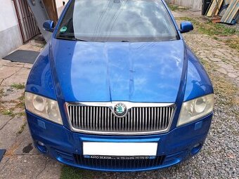 Kapota Škoda Octavia 2 modrá 9463