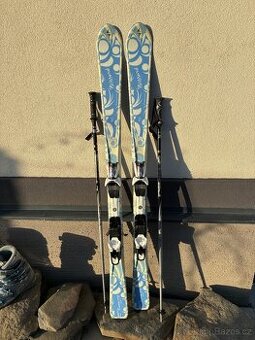Lyže Blizzard + lyžáky Tecnica