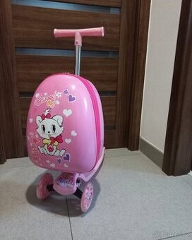 Dětská koloběžka 2v1 s kufříkem