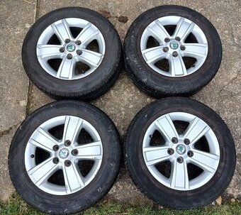 Disky Škoda + letní pneu 195/65 R15