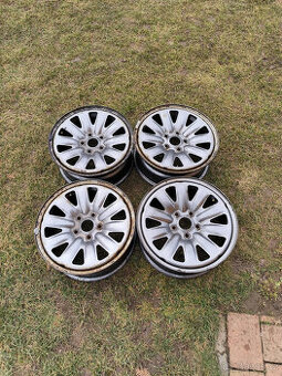 4 plechové disky 16´´, 5 x 112, ŠKODA OCTAVIA  III, VW