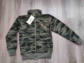 Maskáčová chlapecká mikina nová