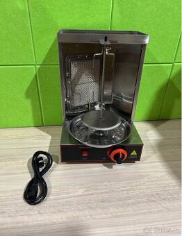 Plynový gril na kebab nebo kuře