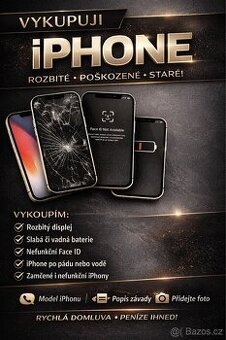 Koupím váš starý rozbitý mobil