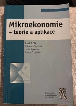 Mikroekonomie - teorie a aplikace
