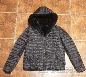 Dětská/dívčí zimní,oboustranná bunda Terranova vel.140-146.