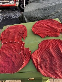 Potahy sedadel trabant 601 combi