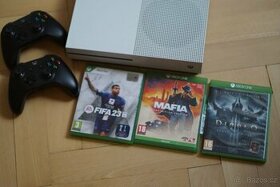 Xbox one S + 2 bezdrát ovladače + 3 hry - 1