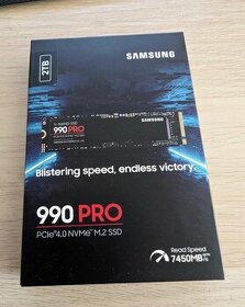 990 PRO NVMe™ M.2 SSD 2 TB , nový , záruka 2 roky