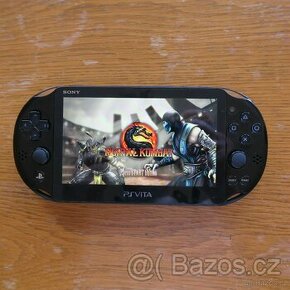 herní konzole PS Vita 2000 + příslušenství
