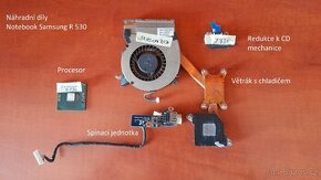 Nahradní díly pro Samsung R530