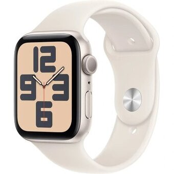 Nové Apple Watch SE (2024) 40mm Hvězdně bílá / Záruka 2 roky