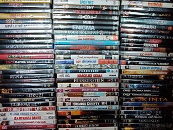 700 DVD v plastkrabičkách od 50 Kč (aktualizovaná fota)