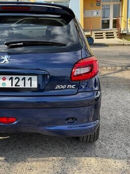 Peugeot 206 zadní tuning světla