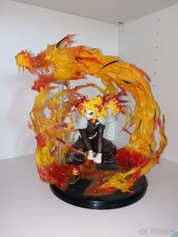 Demon slayer Rengoku soska1/8 +-28cm anime manga