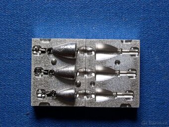Forma na olůvka BACK LEADS 20+30+40gr
