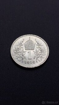 1 koruna 1916 BZ-sbírkový stav