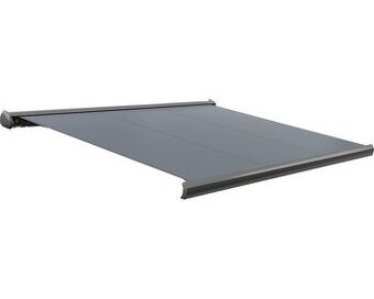Kazetová markýza 5 x 3 m s elektrickým pohonem a LED os