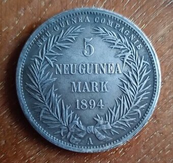 5 Marek 1894 A - Německá Nová Guinea(kopie)