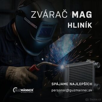 SVÁŘEČ MAG, HLINÍK | SLOVENSKO, GUZMÄNNER s.r.o.