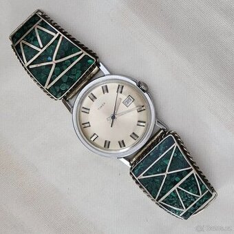 STAROŽITNÉ NÁRAMKOVÉ HODINKY - TIMEX