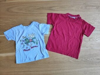 Trička a kraťasy vel. 86