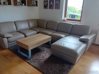 Kožená sedačka luxusní kvalita