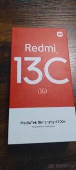 Xiaomi Redmi 13C 5G 4GB/128GB - černý - záruka 24měsíců