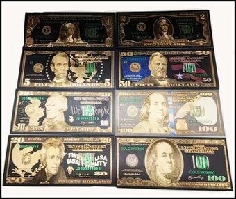 sada 8x usd gold black
